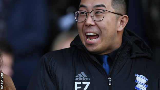 Edward Zheng is on the board of Chinese-owned Birmingham City