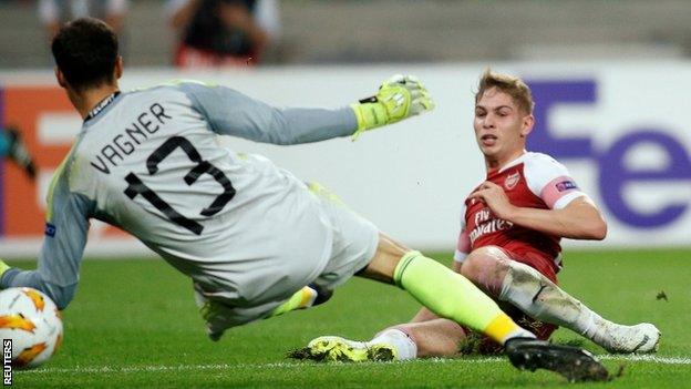 Emile Smith Rowe scores