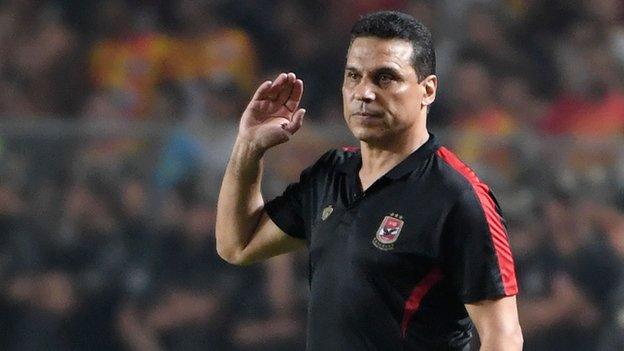 Al Ahly coach Hossam El Badry