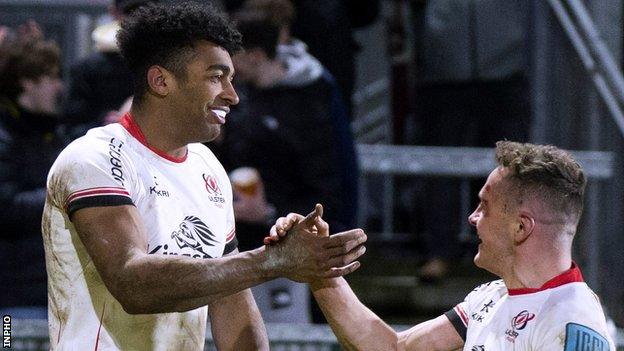 Robert Baloucoune and Mike Lowry impressed for Ulster last season