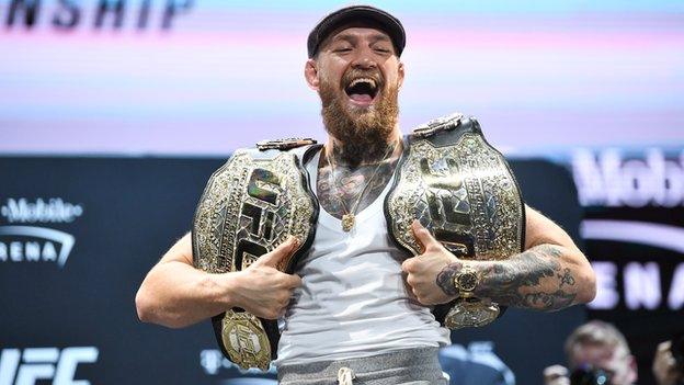 UFC fighter Connor McGregor