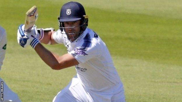 Sean Ervine's double century was his highest score for Hampshire in seven years, bettered only by his 237 not out against Somerset, also at the Rose Bowl, in 2010