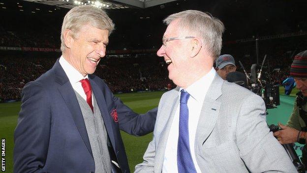 Arsene Wenger and Sir Alex Ferguson