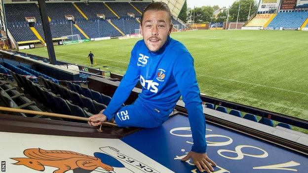 Kilmarnock midfielder George Green