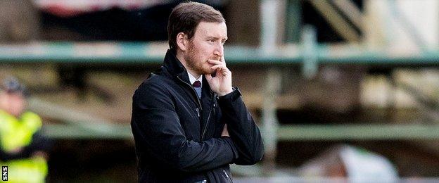 Ian Cathro reflects on another Hearts defeat