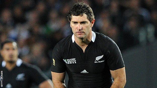 Former All Blacks fly-half Stephen Donald