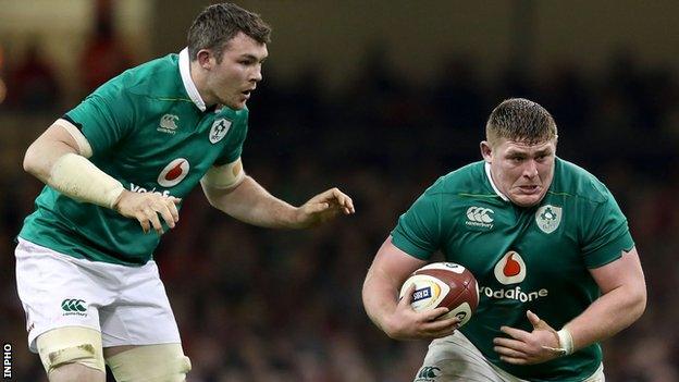 Peter O'Mahony and Tadhg Furlong