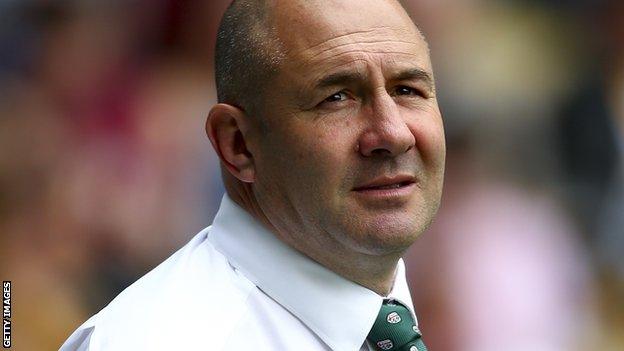 London Irish head coach Tom Coventry