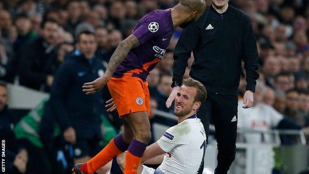 Harry Kane and Fabian Delph