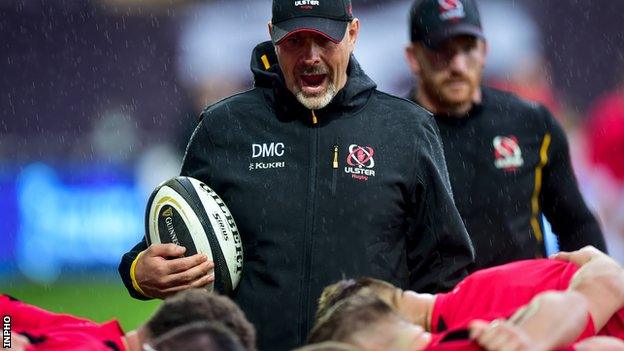 McFarland coaches an Ulster team which has won all 10 of its Pro14 games this season