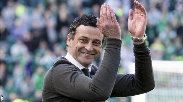 St Mirren manager Jack Ross