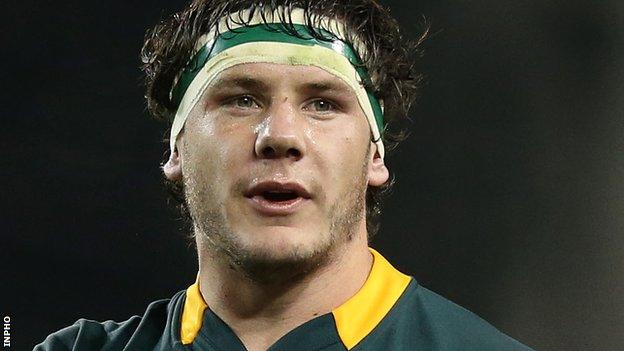 Marcell Coetzee has 28 caps for South Africa