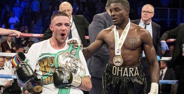 Josh Taylor and Ohara Davies