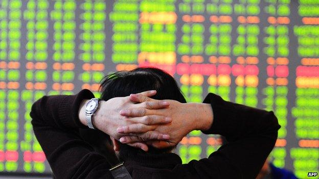 Shanghai stock market