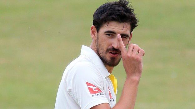 Australia bowler Mitchell Starc