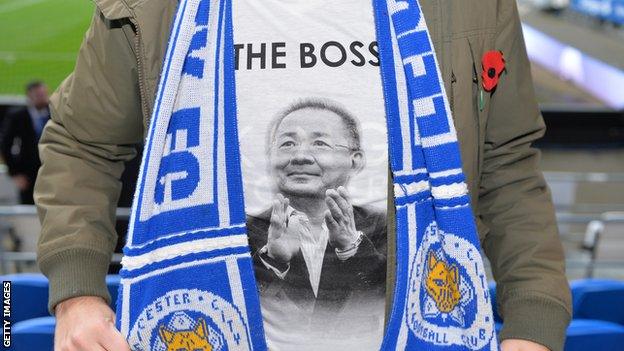 Fan wearing 'The Boss' shirt