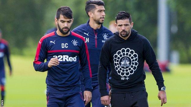 Nacho Novo at Rangers