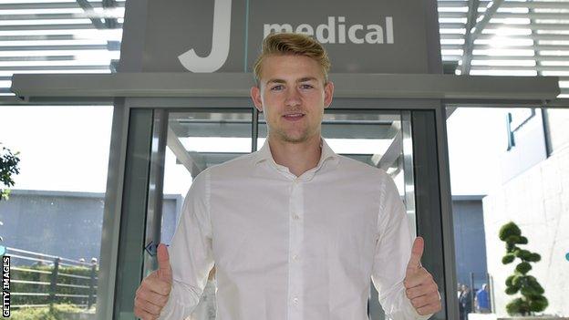 Netherlands international Matthijs de Ligt