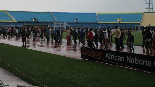 The Amahoro Stadium in Kigali