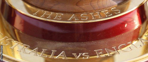 Women's Ashes trophy