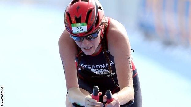 Britain's Lauren Steadman