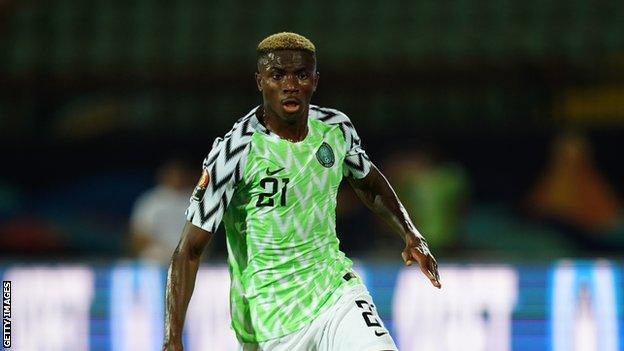 Nigeria forward Victor Osimhen