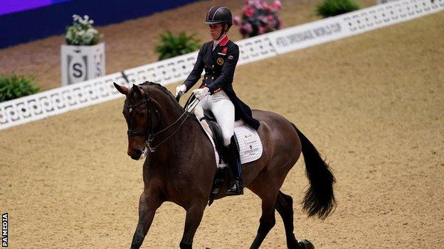 Charlotte Dujardin on Mount St John Freestyle at Olympia