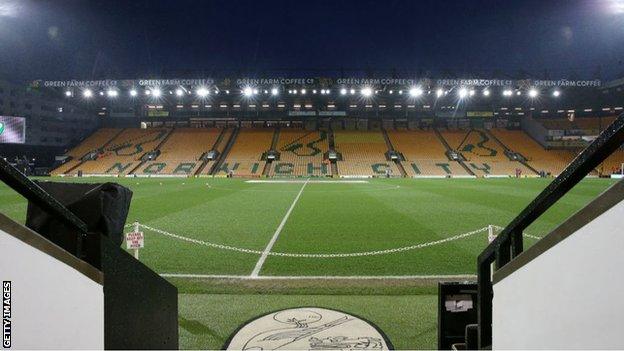 Carrow Road, home of Norwich City