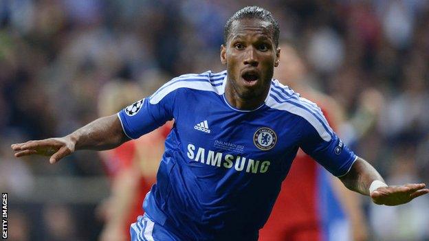 Chelsea's Didier Drogba