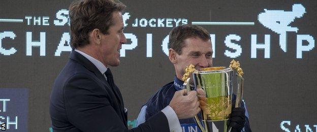 AP McCoy and Richard Johnson