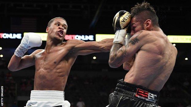 Devin Haney and Jorge Linares