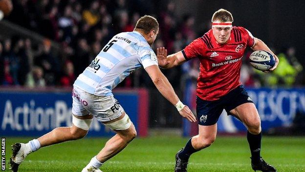 John Ryan (right) has scored five tries in his 190 appearances for Munster