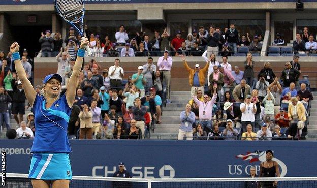 Kim Clijsters and Venus Williams