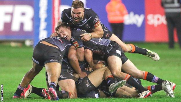 Castleford celebrate