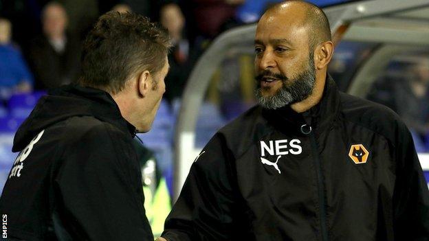 Birmingham boss Steve Cotterill rated Nuno's Championship leaders Wolves as "average" in Tuesday's 1-0 home defeat at St Andrew's