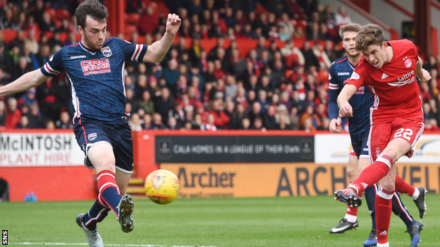 Ryan Christie scores