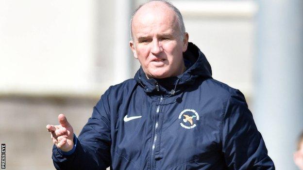 Whitey Anderson had 'mind made up' he would resign as Ballinamallard manager at the end of the season