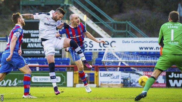 Marcus Haber scores for Dundee