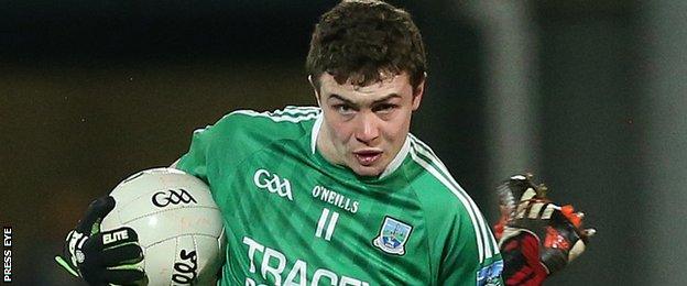 Eoin McManus scored Fermanagh's goal at Esler Park