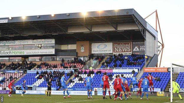 Inverness CT v Raith Rovers