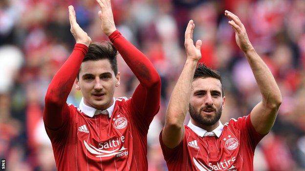 Kenny McLean and Graeme Shinnie