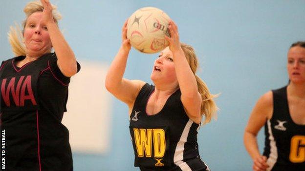 Netball is a great cardio workout - fast and fun