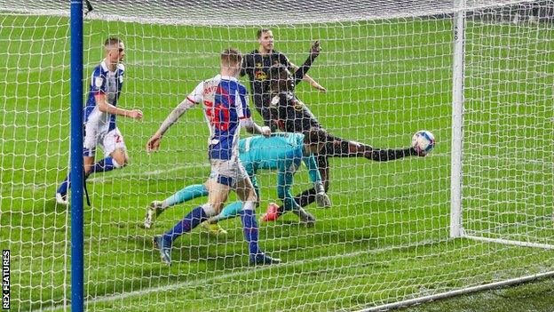 Ismaila Sarr scores for Watford