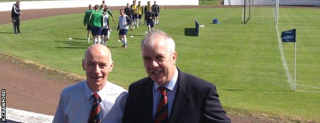 Brothers Paul McKinney (left) and Jim McKinney helped found Harestanes in 1981