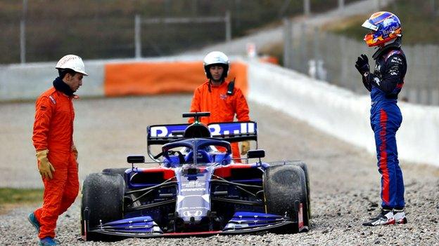 Toro Rosso's Alexander Albon