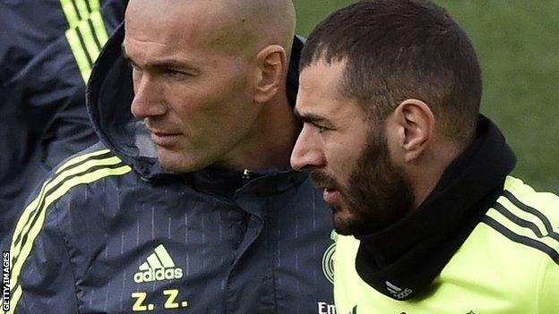 Real Madrid's Karim Benzema 'distraught' - Zinedine Zidane