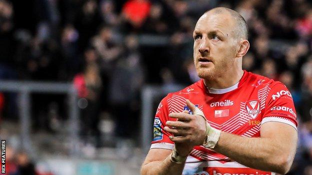 James Roby's appearance for St Helens against Hull KR was his 455th in Super League