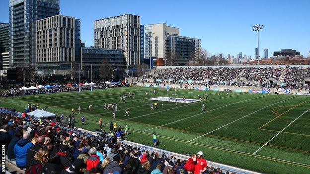 Lamport Stadium, home of Toronto Wolfpack