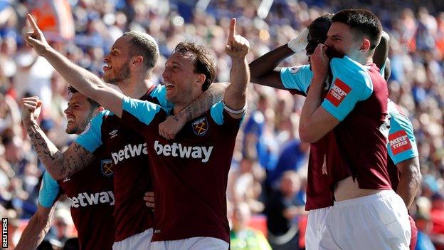 West Ham celebrate