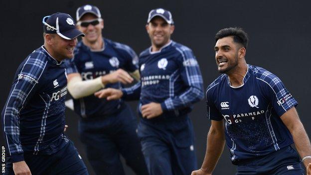 Scotland's last home ODI was a first win against England - last June